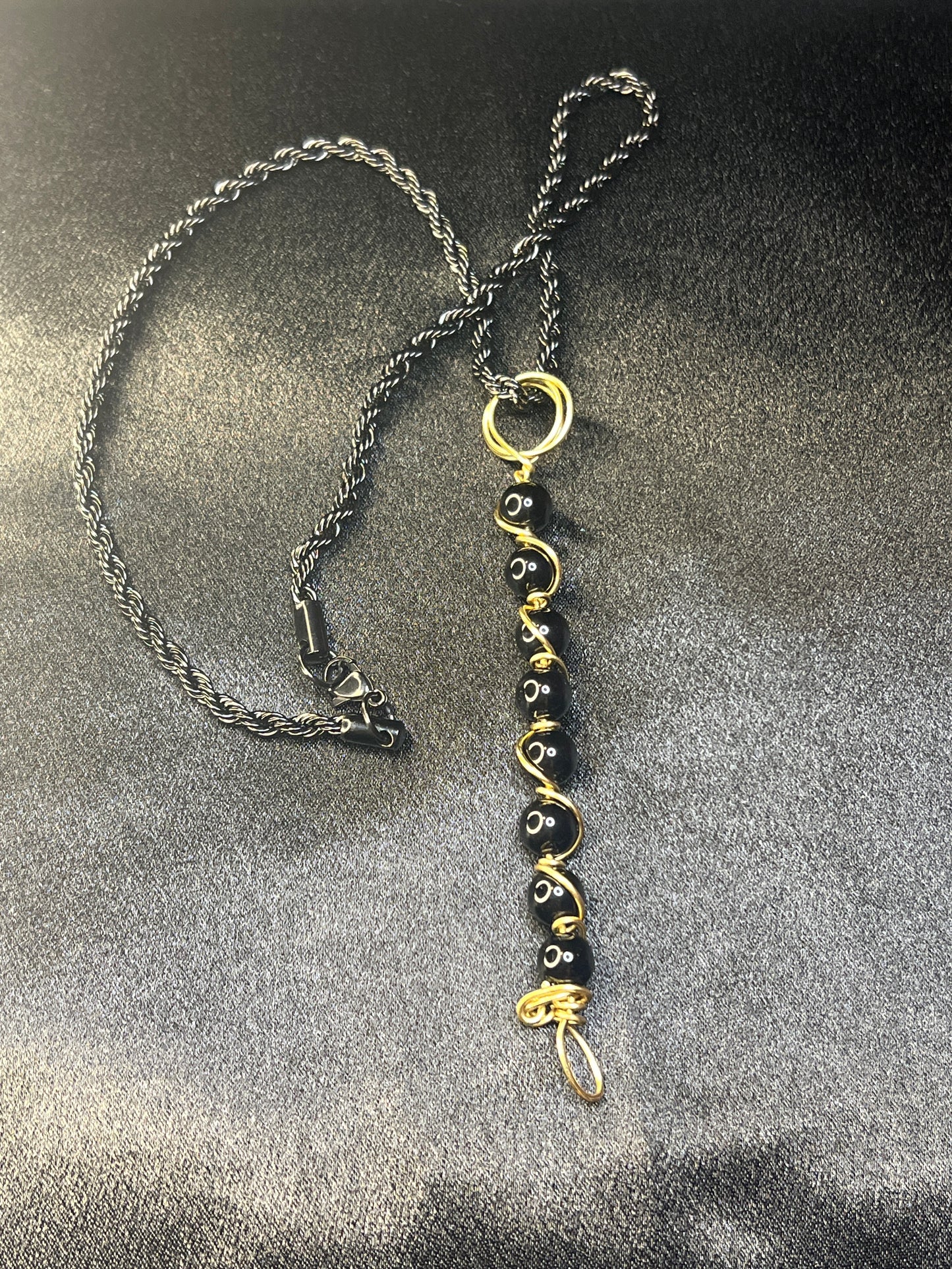 Black Obsidian Confidence Necklace