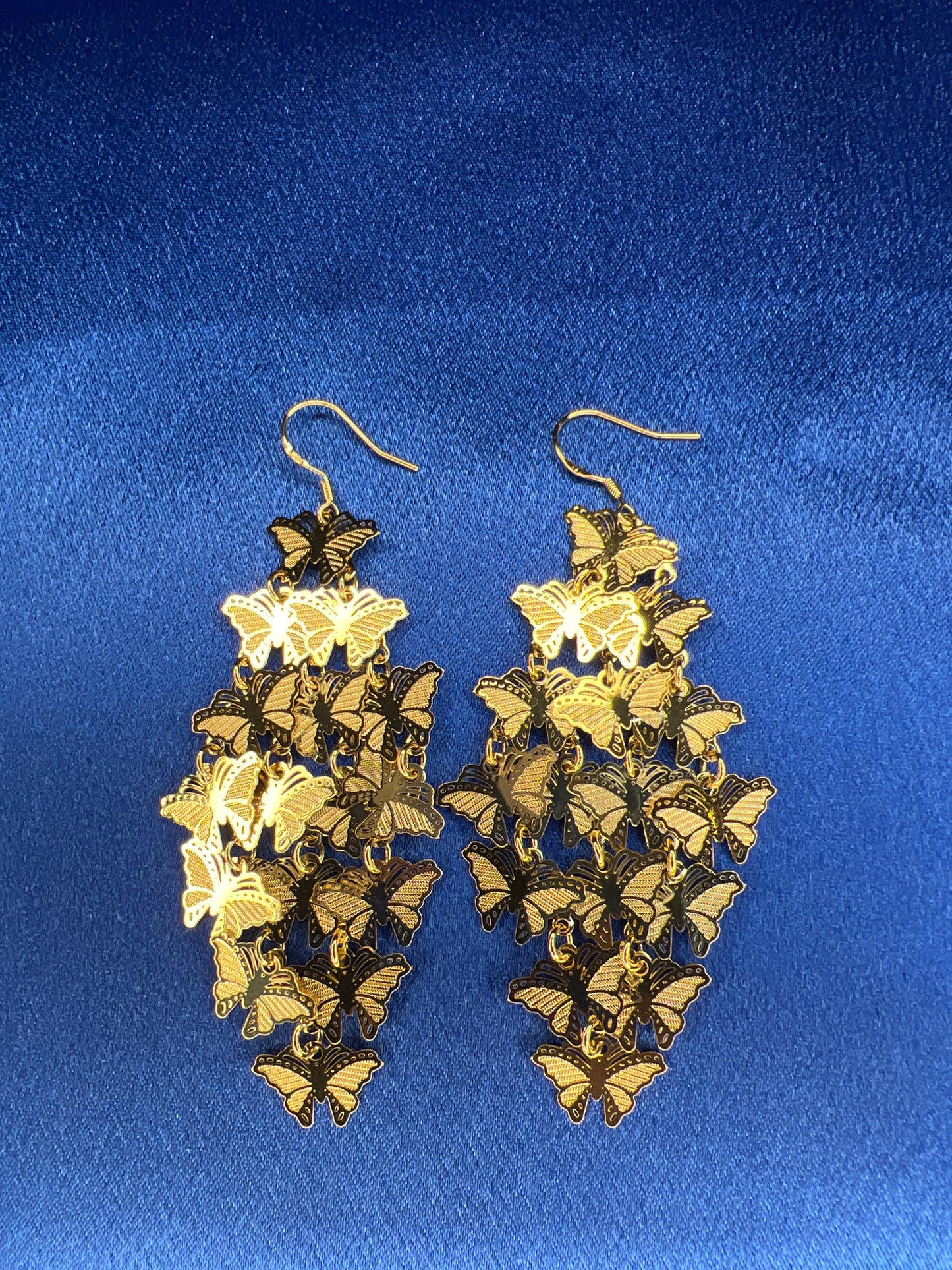 Gold Butterfly Freedom Earrings