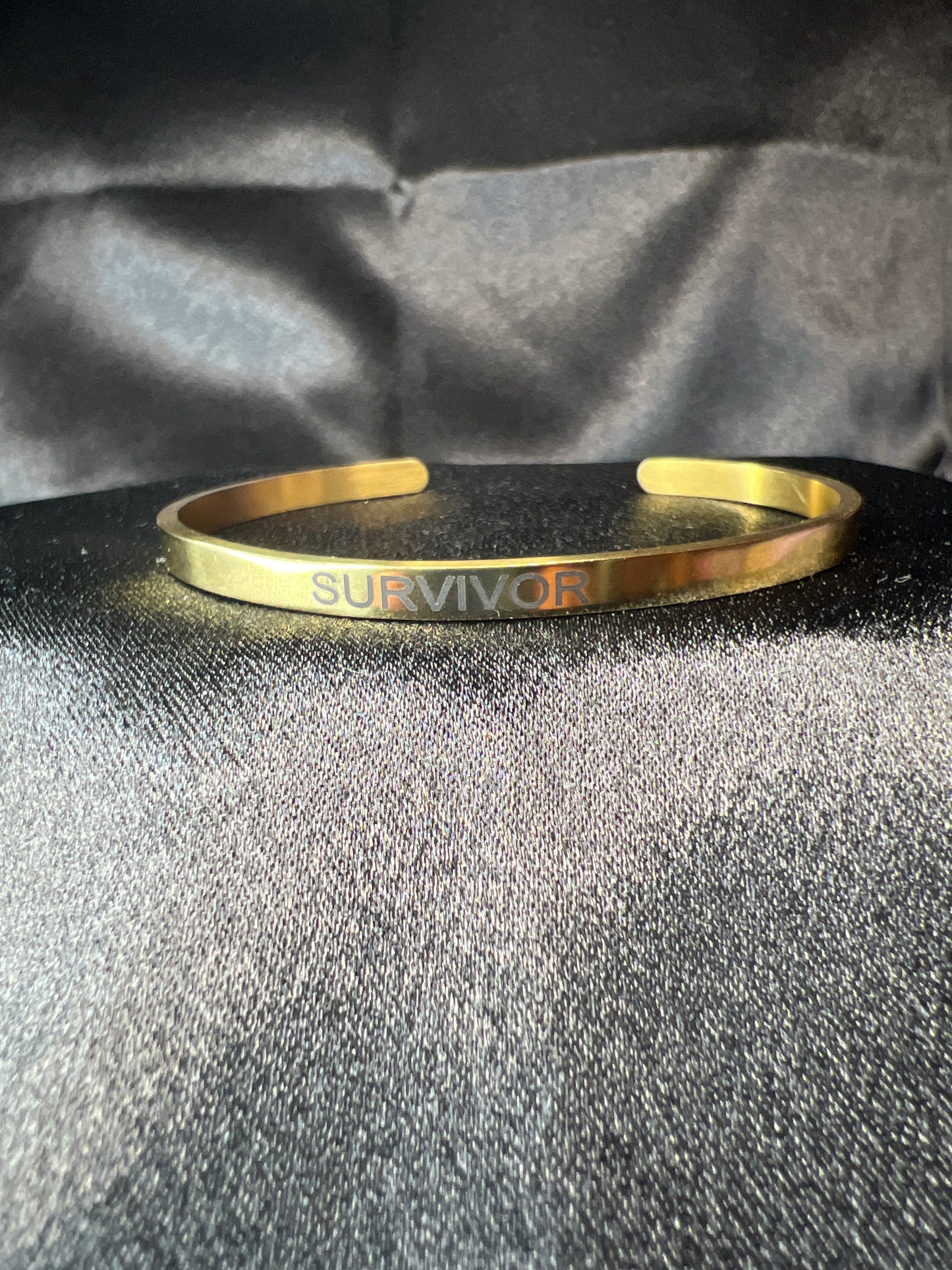Gold Survivor Bracelet