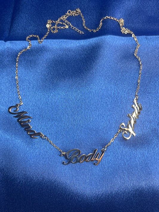 Mind-Body-Spirit Necklace