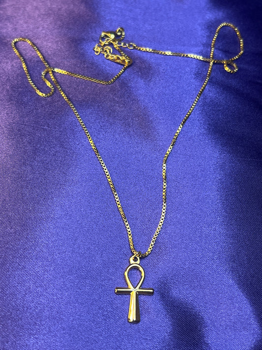 The Ankh Necklace (Gold)