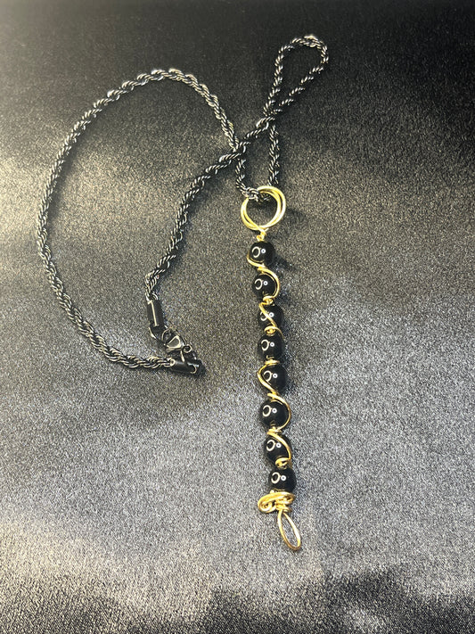 Black Obsidian Confidence Necklace