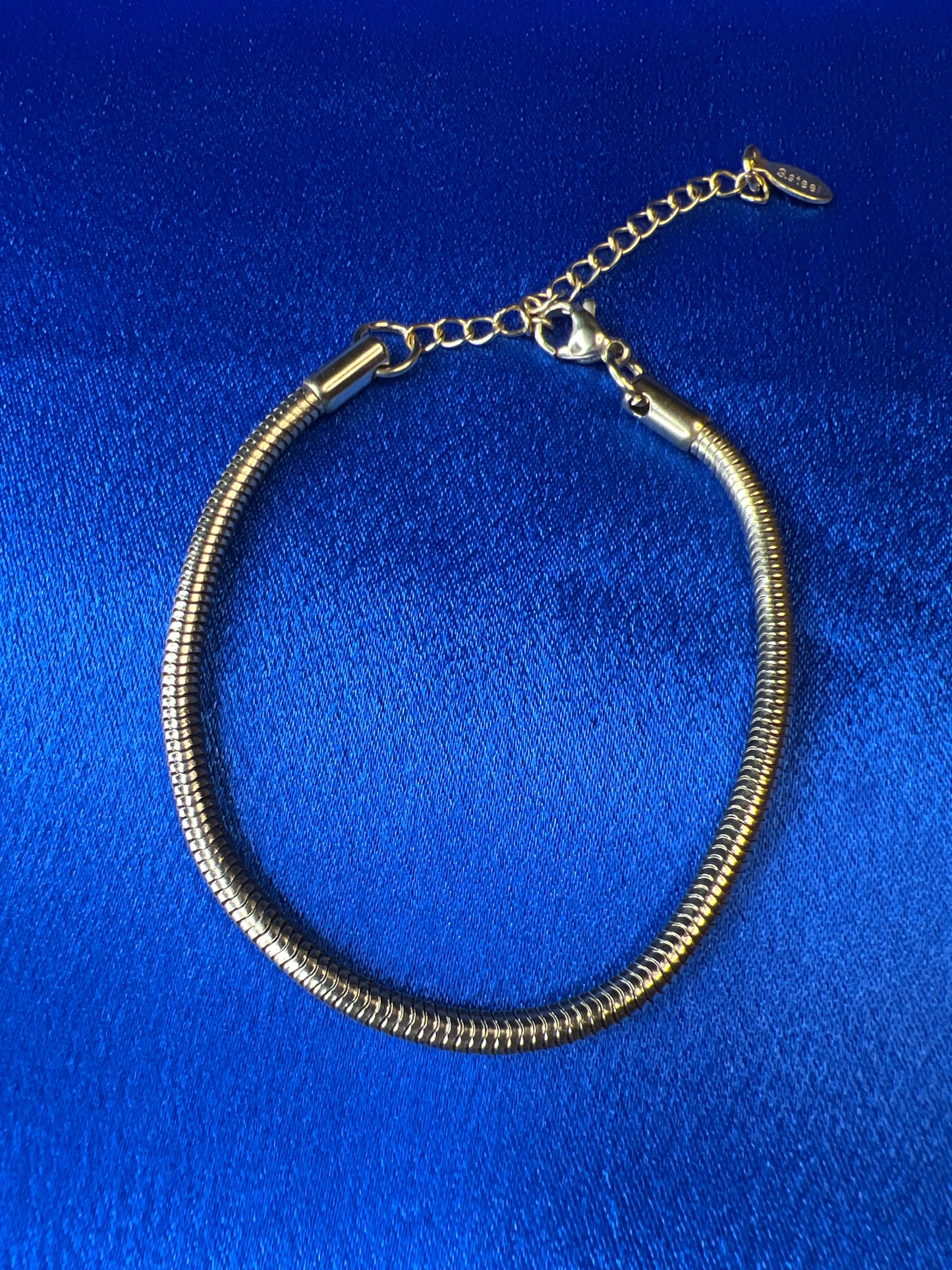 Gold Tube Bracelet