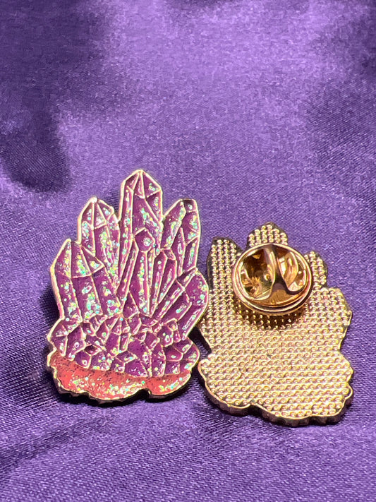 Glitter Crystal Pins