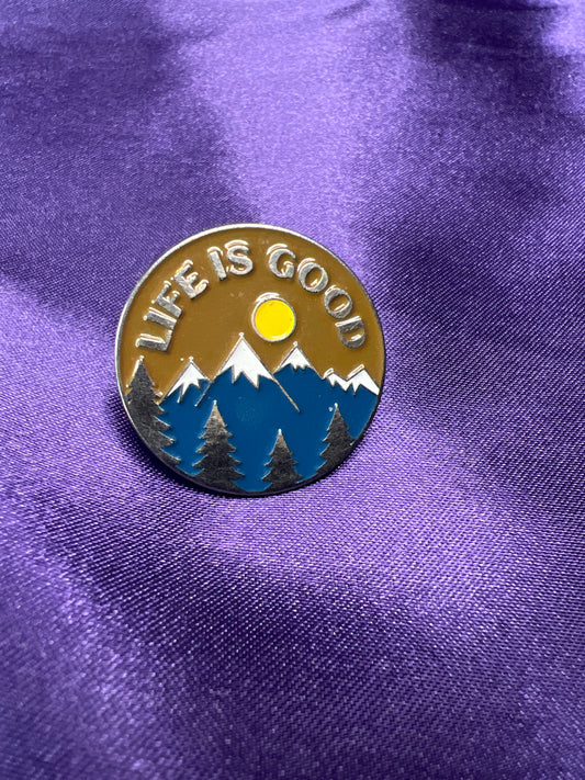 Life is Good Scenery Pins