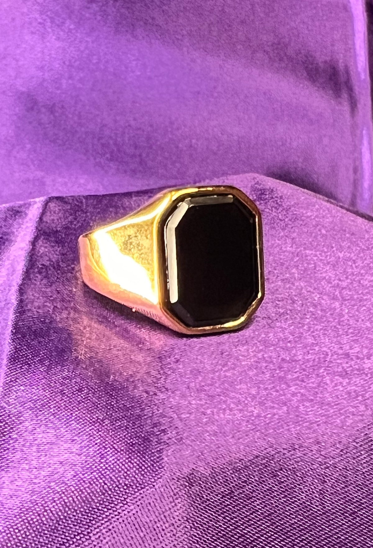 Bold Octagonal Ring